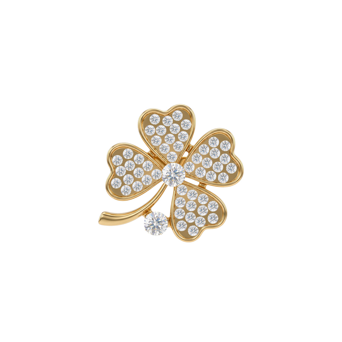 Brooch Clover