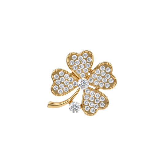 Brooch Clover