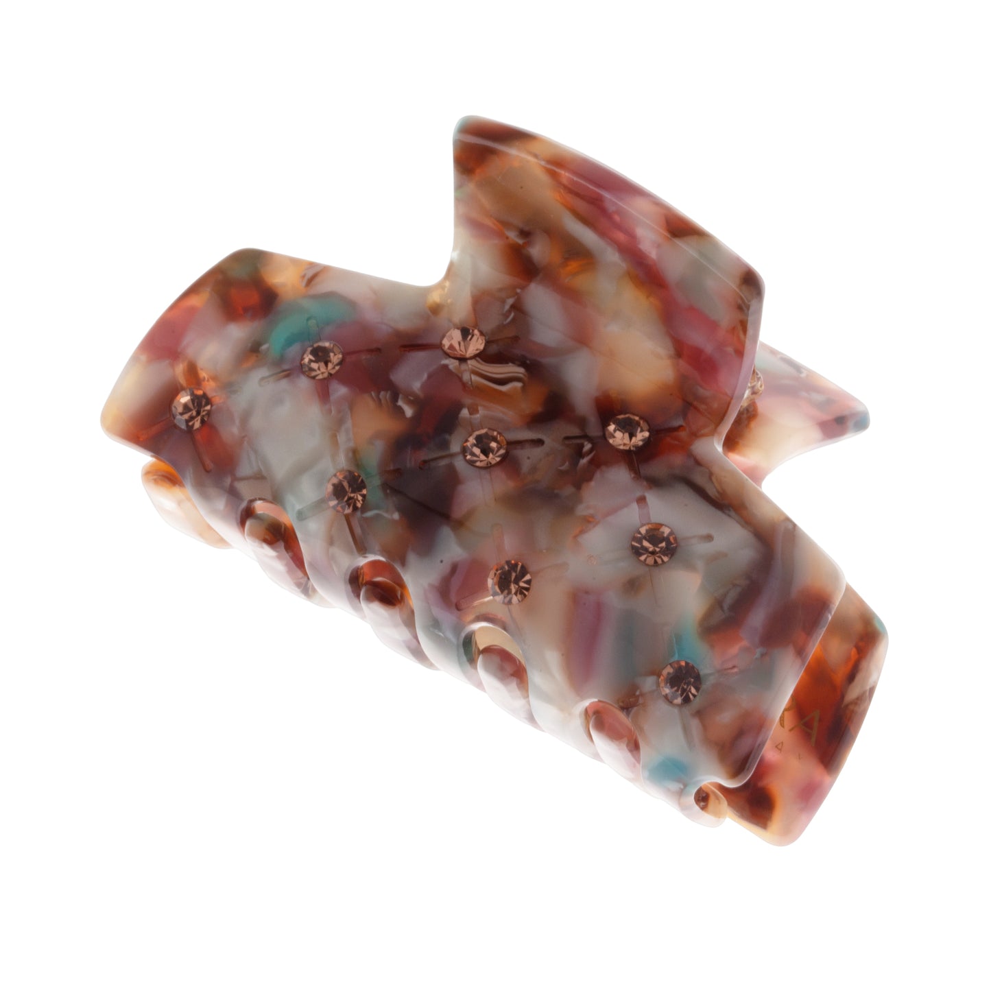 Hairclip Square Stone
