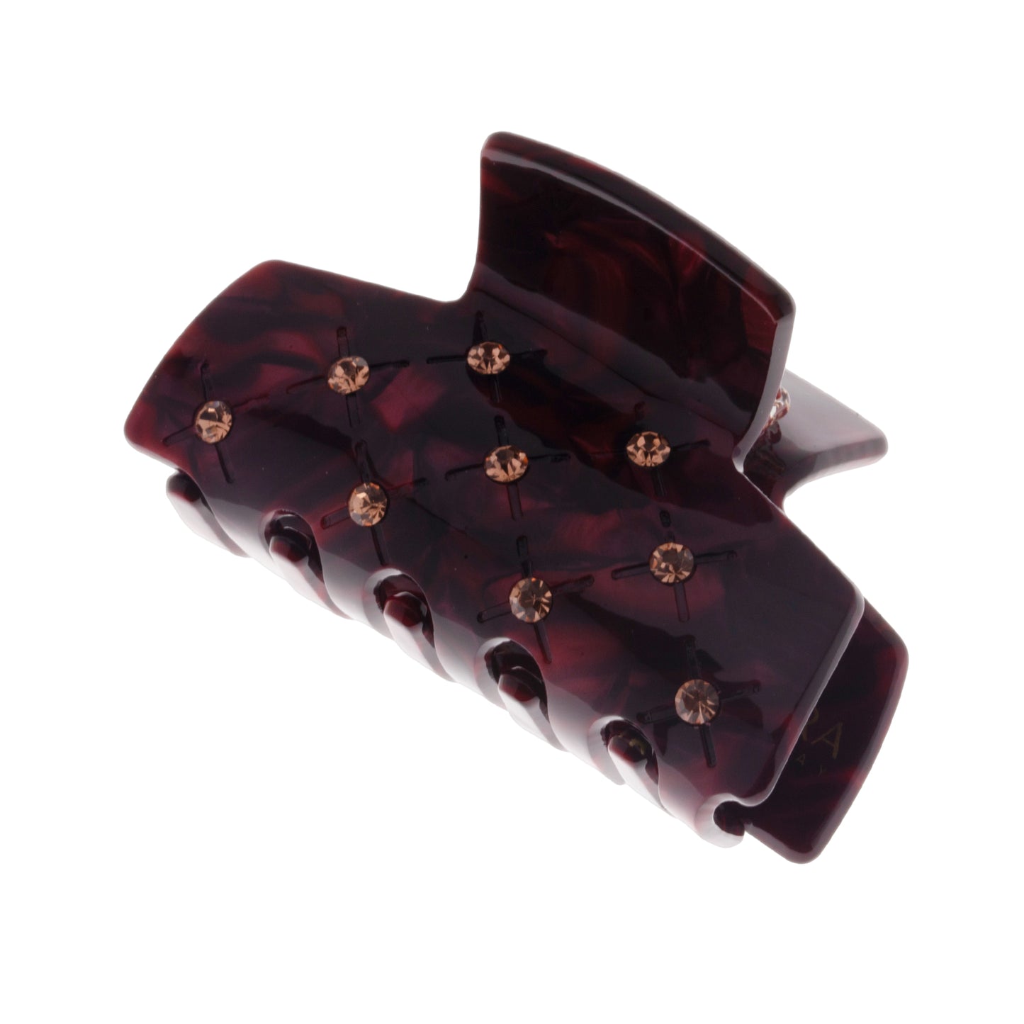 Hairclip Square Stone