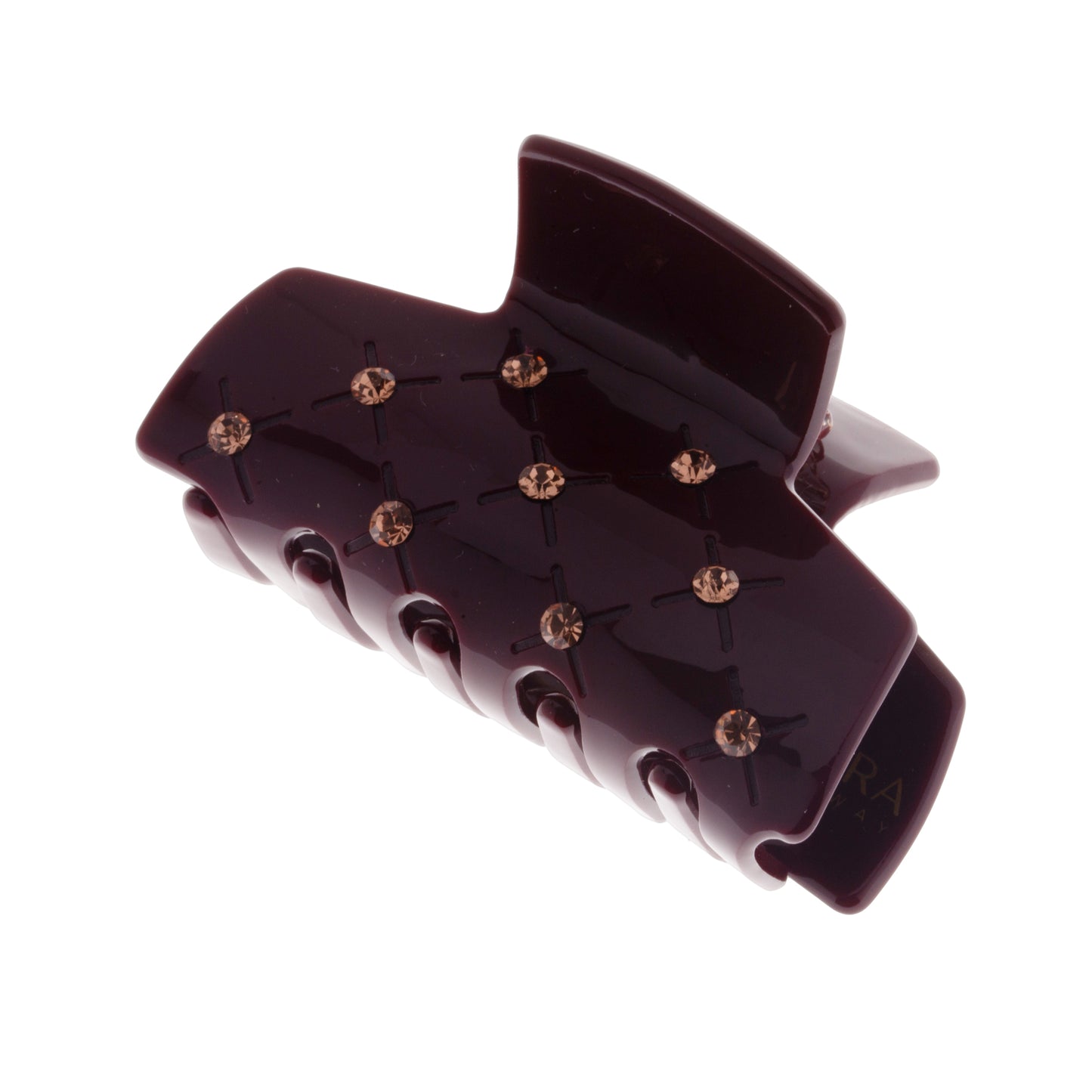 Hairclip Square Stone