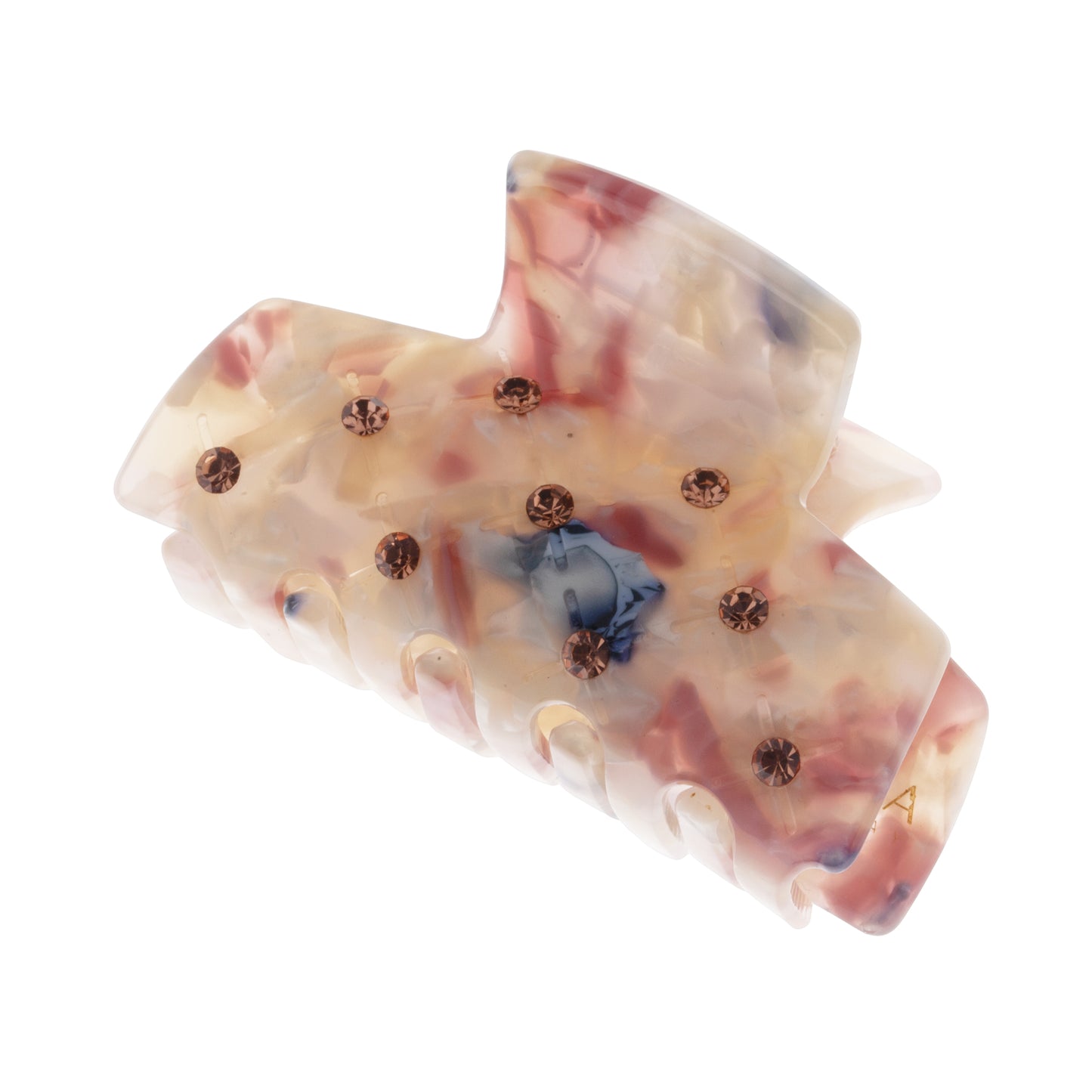 Hairclip Square Stone