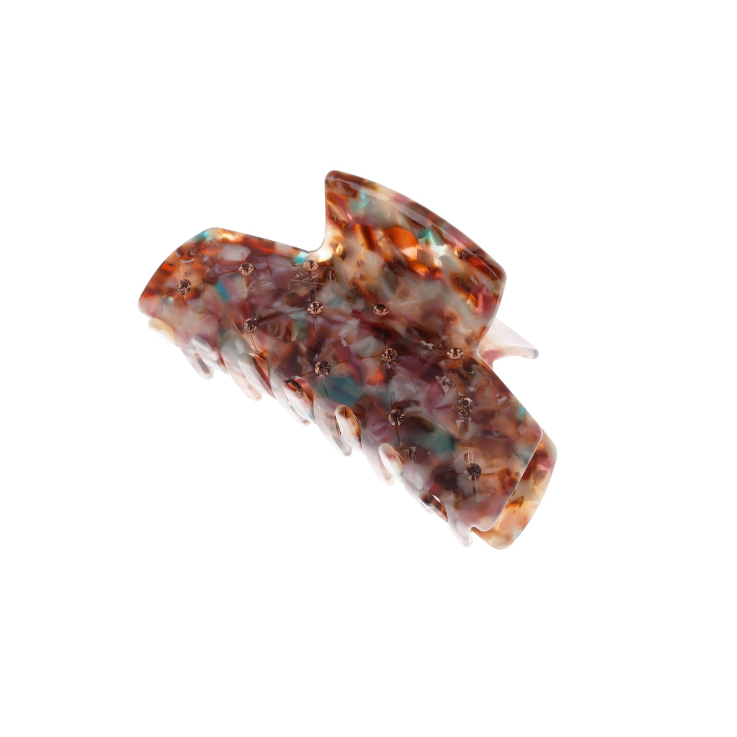 Hairclip Square Stone