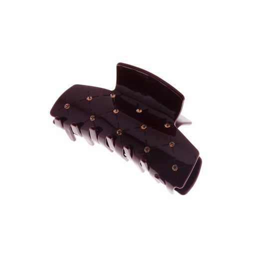 Hairclip Square Stone