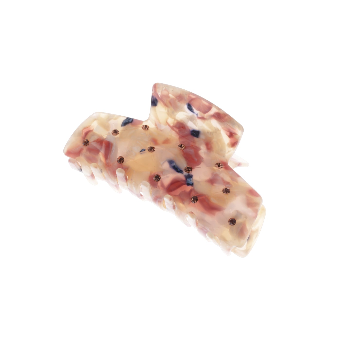 Hairclip Square Stone