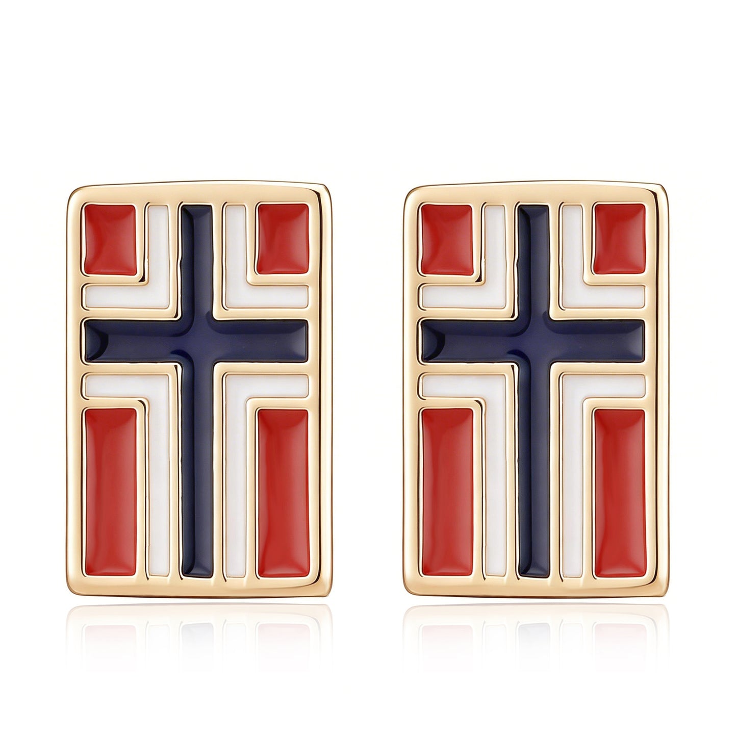 NOR Ear Stud Flag