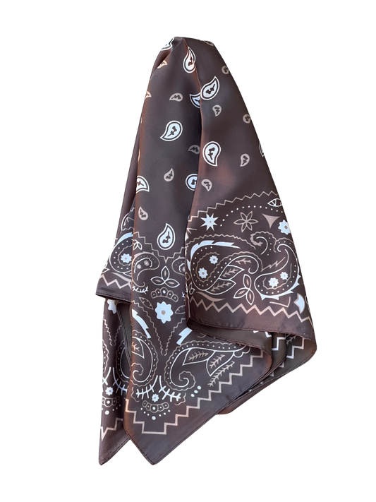 Scarf A26 Band Brown