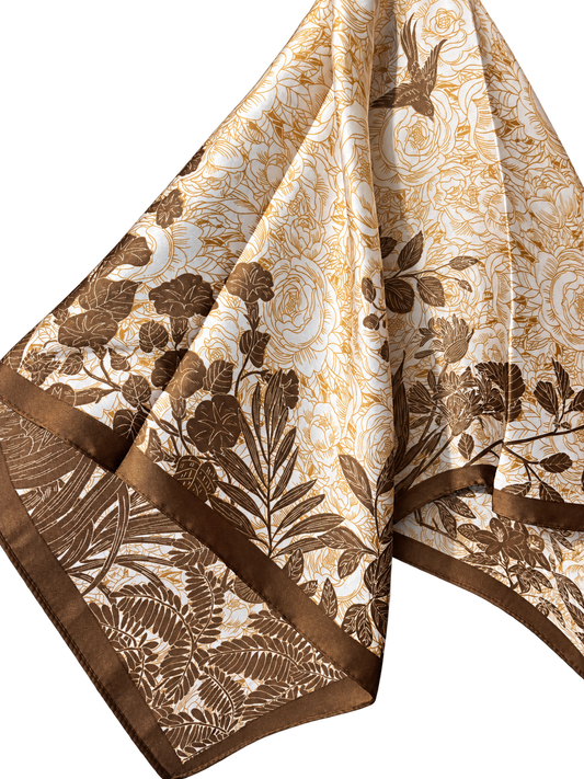 Scarf A26 Rose Brown