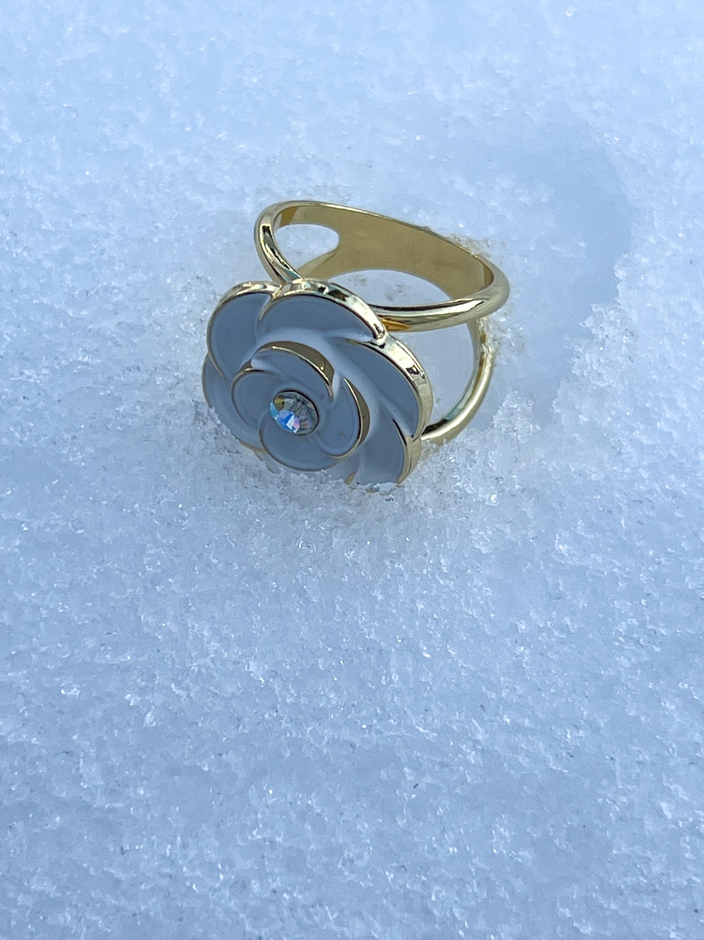 Scarf Ring Rose