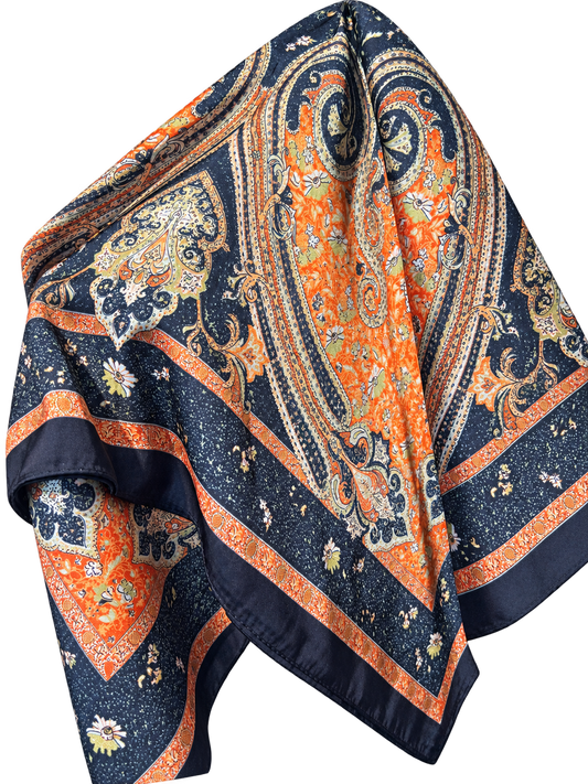 Scarf Silky Nina Blue