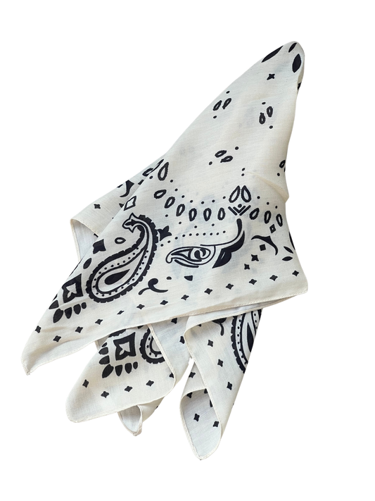 Scarf Soft Bandana Ivory