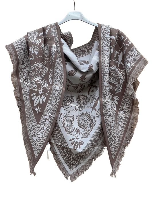 Scarf Triangle 186 Beige