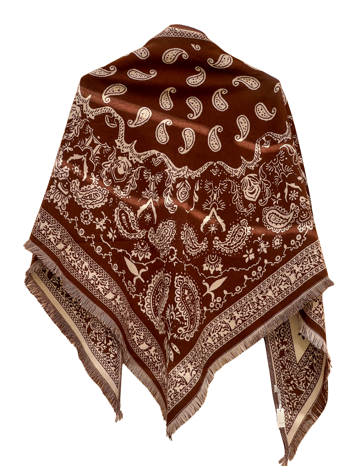 Scarf Triangle 186 Brown