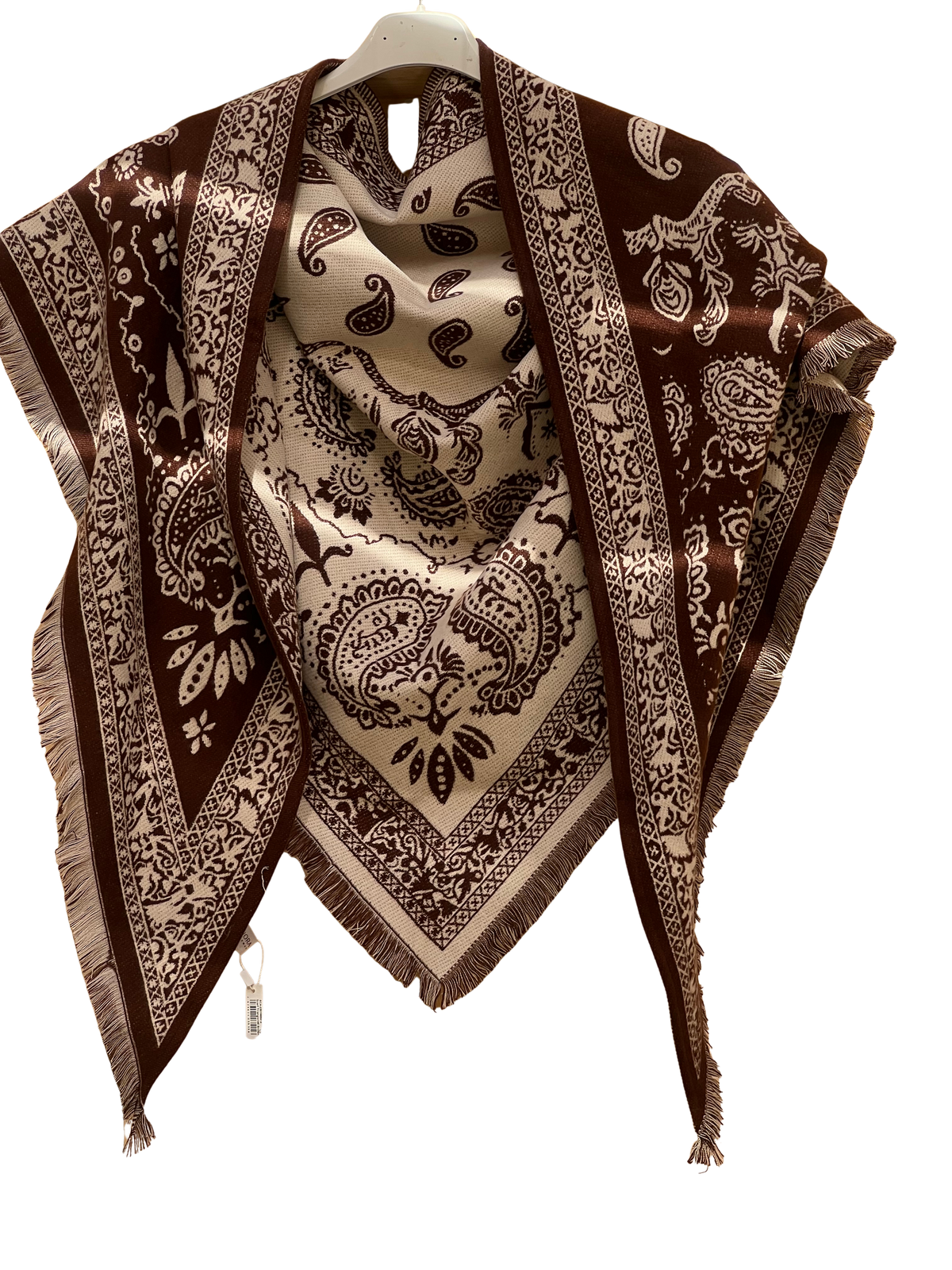 Scarf Triangle 186 Brown