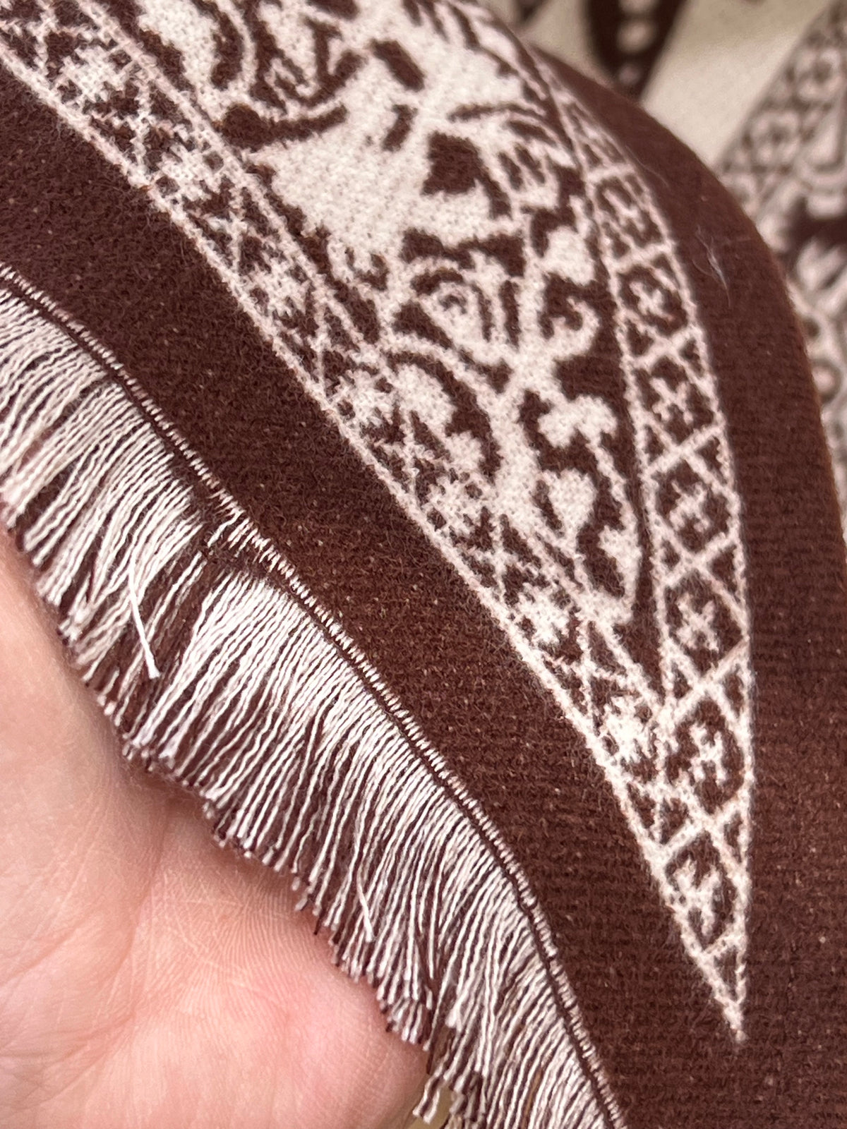 Scarf Triangle 186 Brown