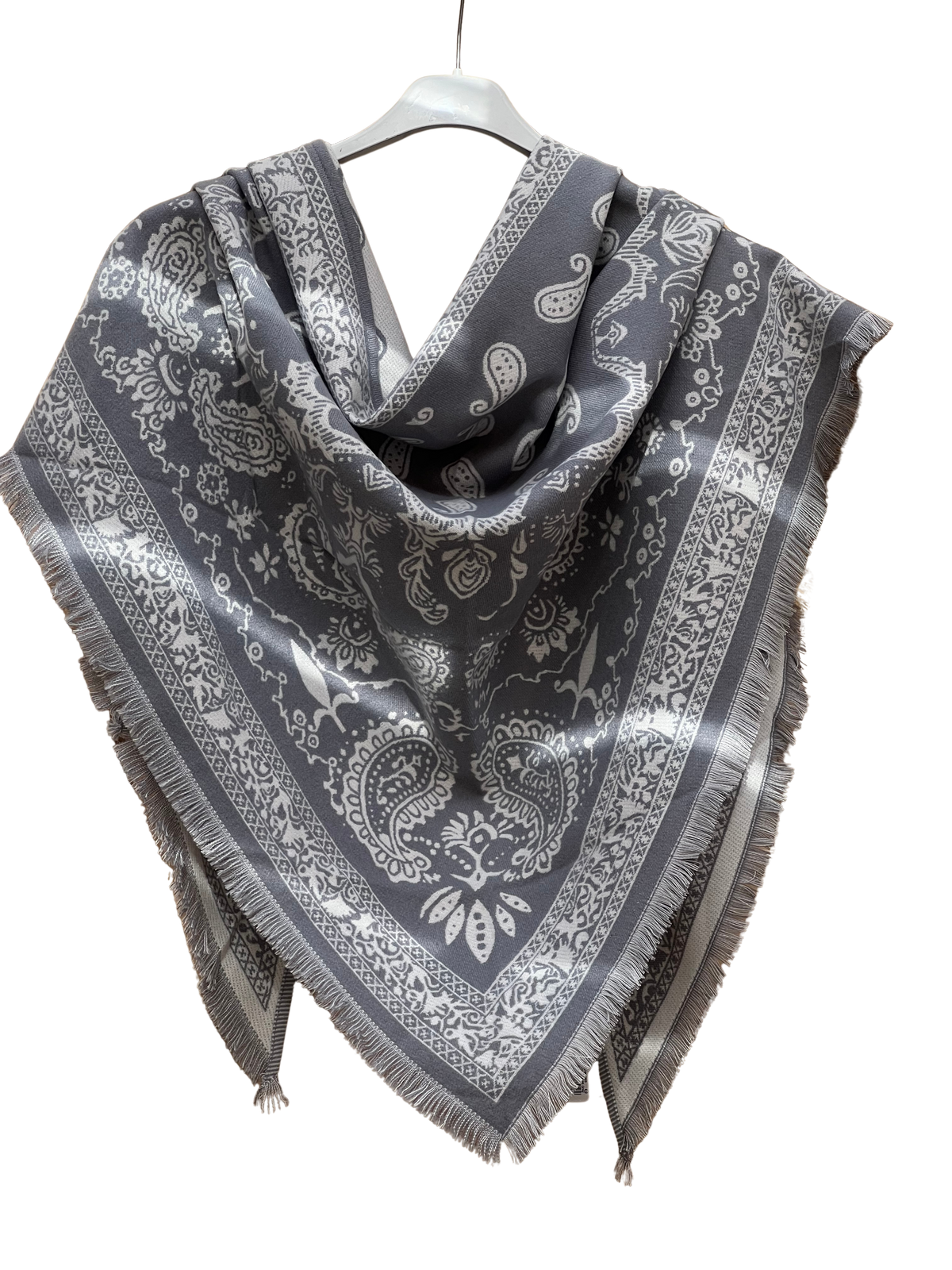 Scarf Triangle 186 Grey