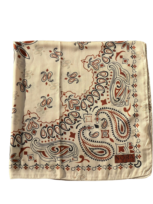 Scarf Viscose 90 Beige