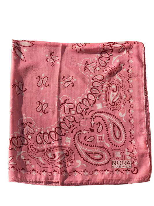 Scarf 90 Viscose Pink