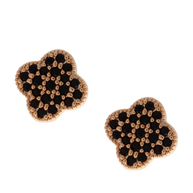 Austin stud ear gold Black