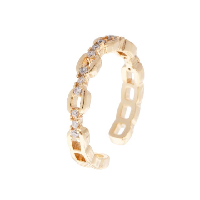 Avenue ring gold Clear