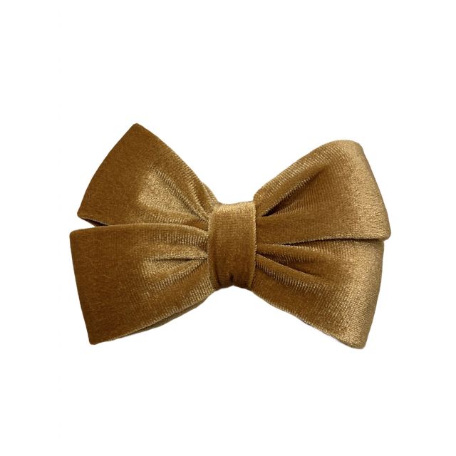Hair clip bow Gold