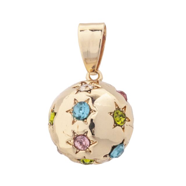 Charm ball gold Mix