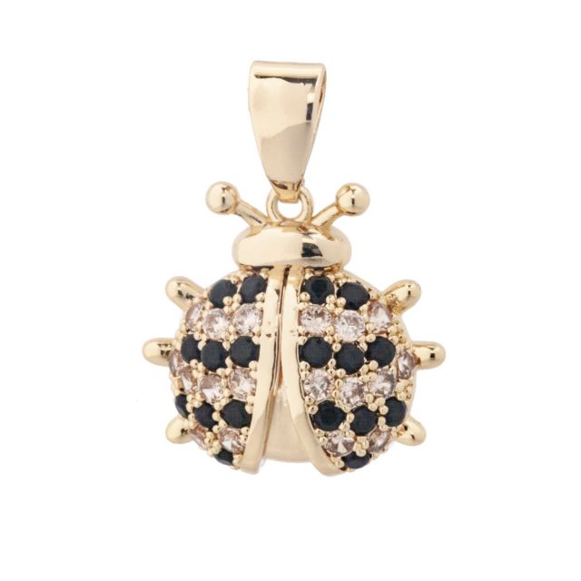 Charm bug gold Champagne