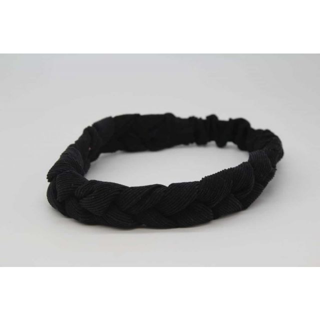 Hair ribbon cord Black