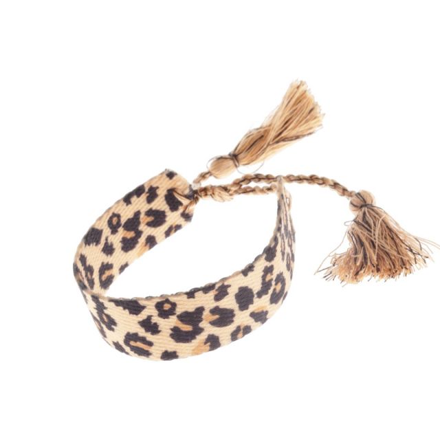 Cotton brace Leopard