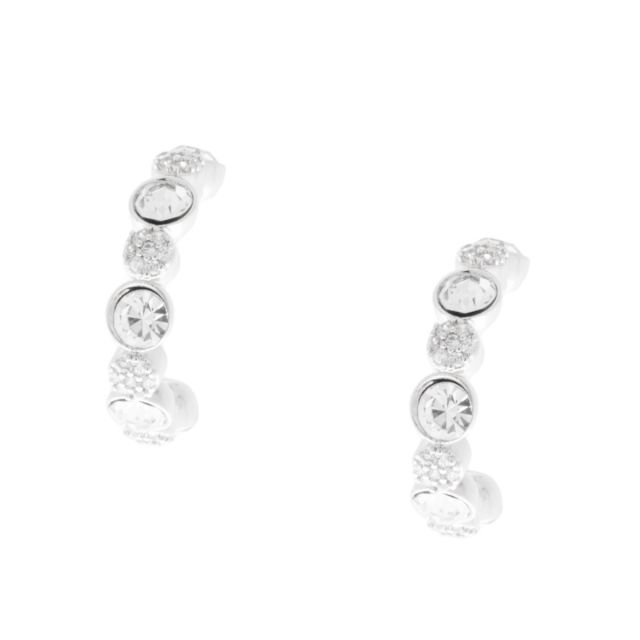 Ear 464 silver Clear