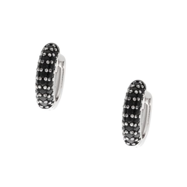 Ear 502 silver Black