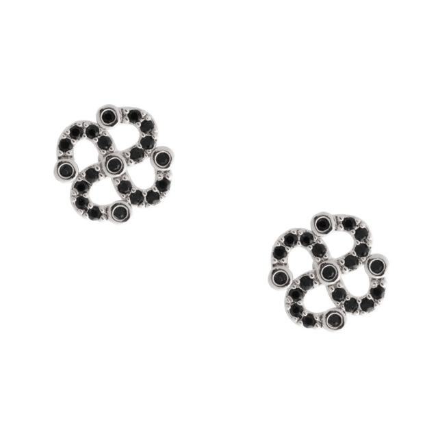 Ear 532 silver Black