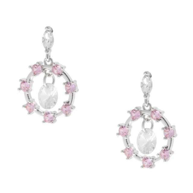 Ear 560 silver Lightpink