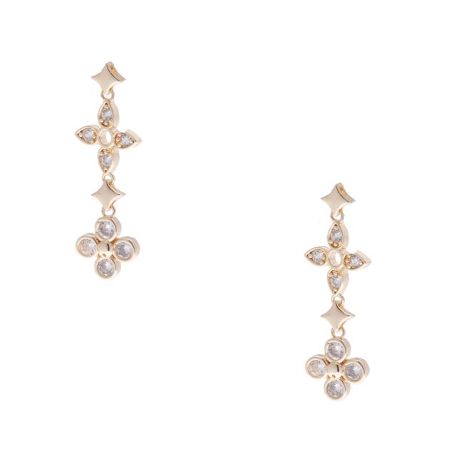 Ear 567 gold Clear