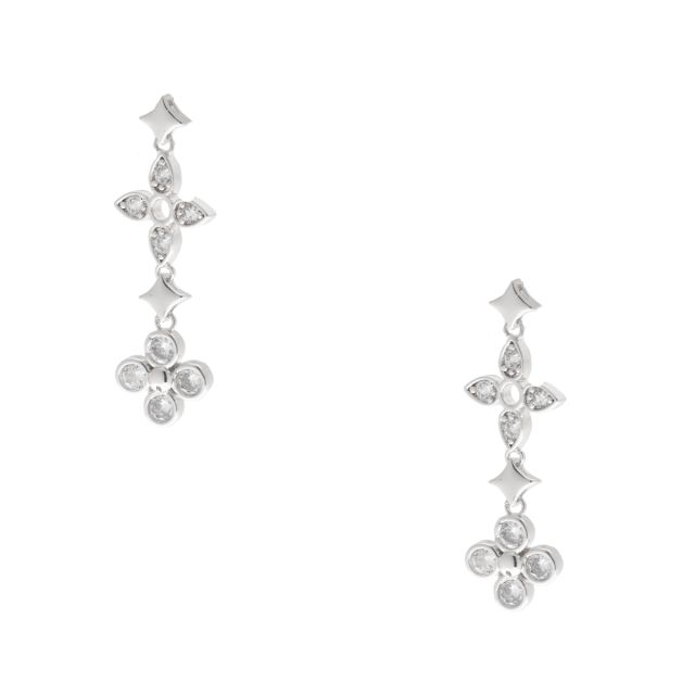 Ear 567 silver Clear