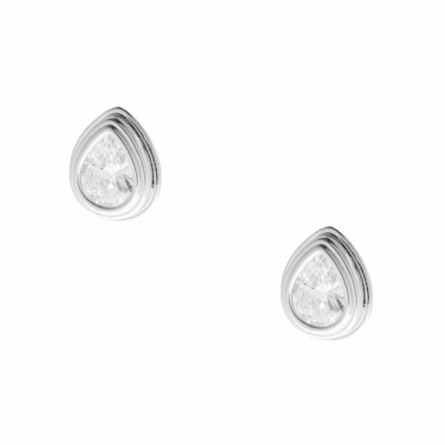 Ear 594 silver Clear