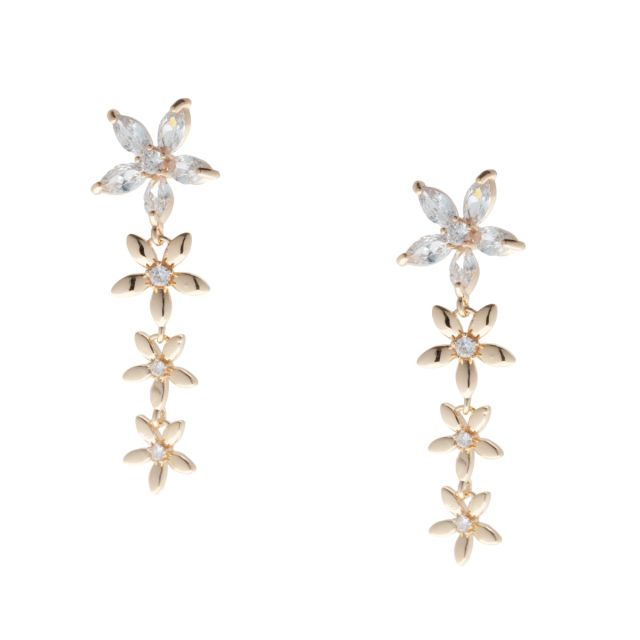 Ear 596 gold Clear