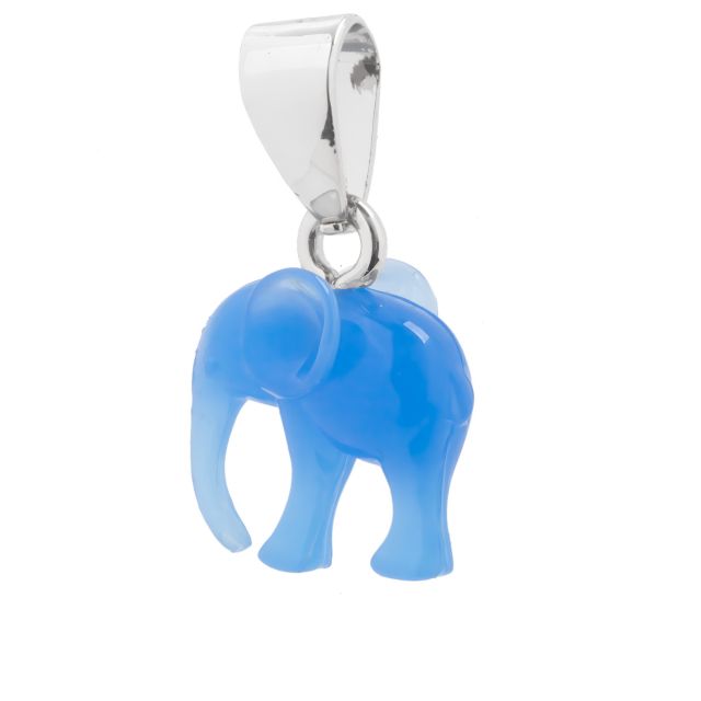 Elephant silver Babyblue