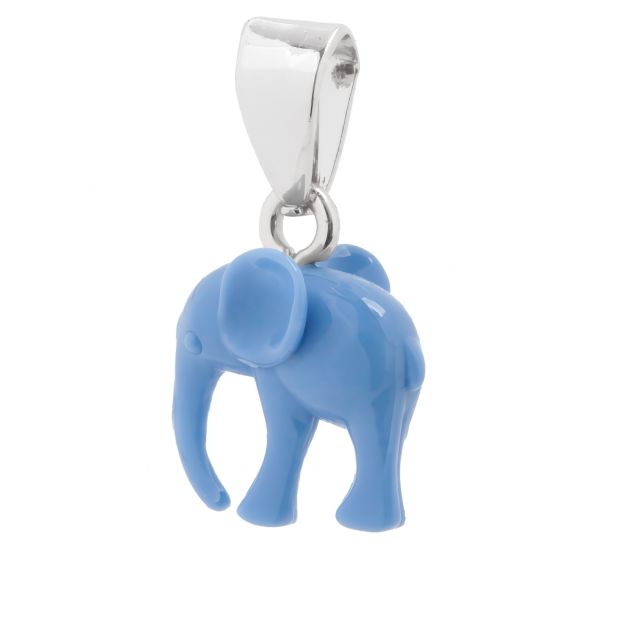 Elephant silver Jeansblue