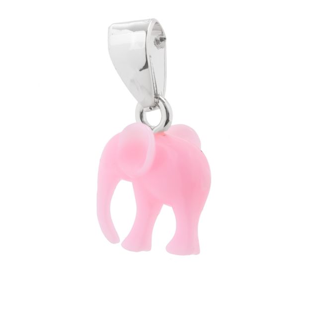 Elephant silver Pink