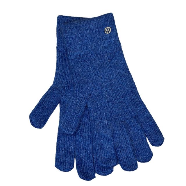 Glove angora Blue