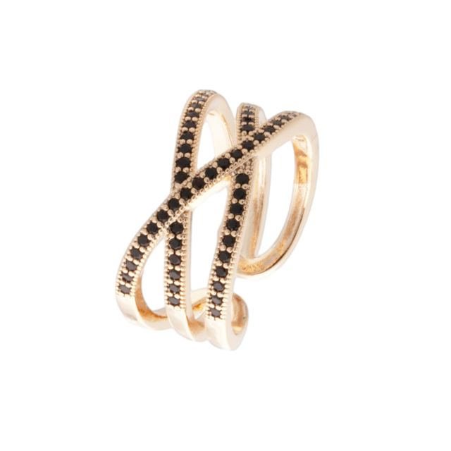 Kelly ring gold Black