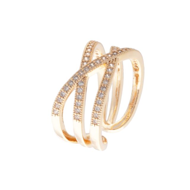 Kelly ring gold Clear