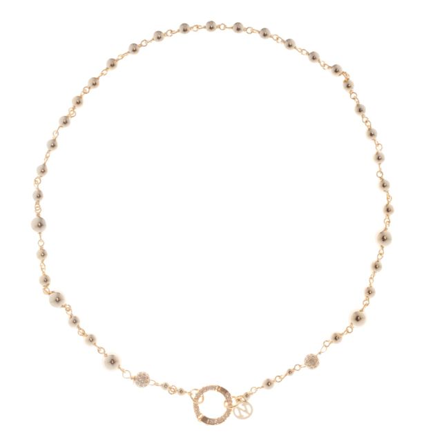 Lizz neck 45 gold Clear