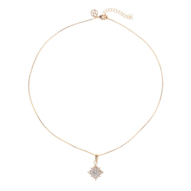 Tori neck 42 gold Clear